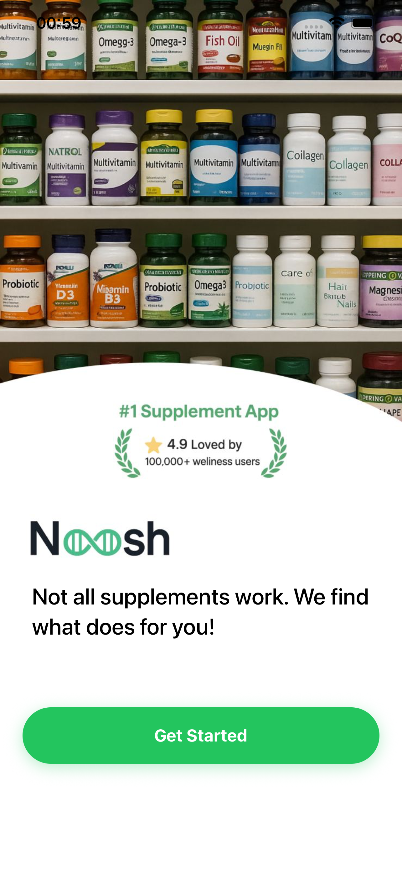 Supplement Tracker Home